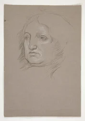 Estudio para William Penn: boceto de mural para el edificio del capitolio estatal en Harrisburg, Pensilvania, 1902-1911 (completado por John Singer Sargent)