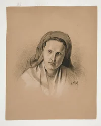 estudio de una mujer