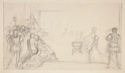 Juicio de la reina Catalina, estudio