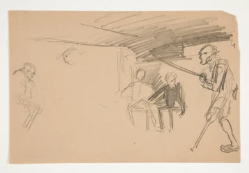 Ilustración no identificada de Oliver Goldsmith