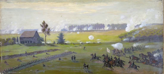 Guerra Civil Americana 1861-1865: Batalla de Gettysburg 1-3 de julio de 1863 que puso fin a la invasión de Lee en el Norte. Mayor número de bajas estadounidenses que en ninguna otra de la guerra. Petróleo