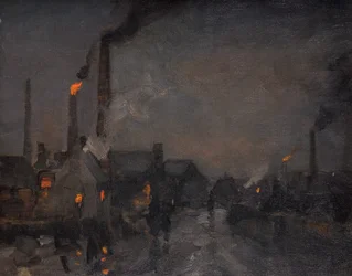 Black Country, noche, con fundición