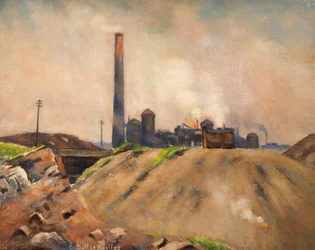 Hornos de Capenfield (óleo sobre lienzo)