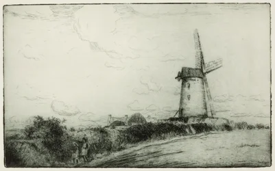 El molino de viento (grabado)