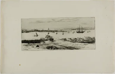 Barcos en un puerto