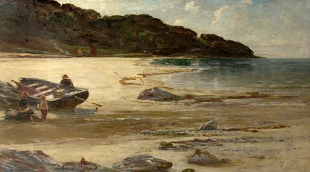 Escena costera