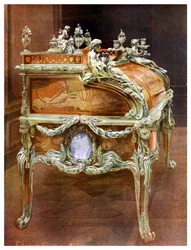 Escritorio de Luis XV, el Louvre, París, 1911-1912