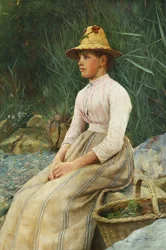 La chica de los mejillones