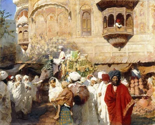 Una calle de Jodhpur, India