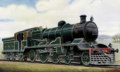 Tras las huellas de Clive: De Glehn "Atlantic", Bengal - Nagpur Railway