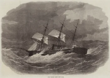 HMS Captain, recientemente perdido en el mar