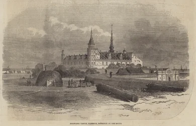 Castillo de Kronborg, Elsineur, entrada del sonido