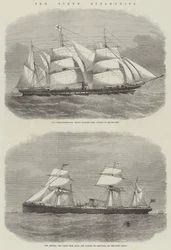 Nuevos barcos de vapor de tornillo