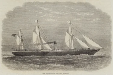 El vapor de tornillo Dundee Hibernia