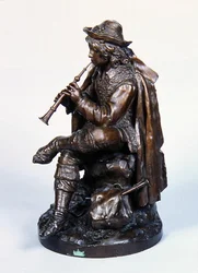 Niño con sombrero, c.1870