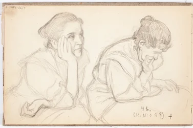 Saimi Järnefelt, Dos bocetos de retratos