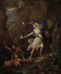 Circe castiga a Glauco transformando a Escila en un monstruo
Circe castiga a Glauco transformando a Escila en un monstruo