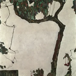 Árbol de otoño, 1909