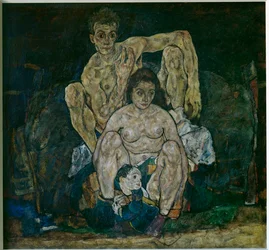 Familie. Una familia (óleo sobre lienzo)