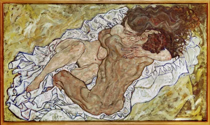 Liebespaar III (pintura sobre lienzo)