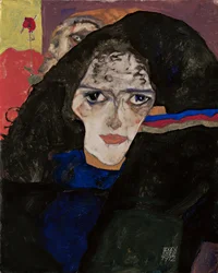 Mujer de luto, 1912
