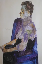 Retrato de Anton Peschka, 1911