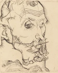 Retrato de Franz Hauer, 1914
