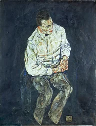 Retrato de Karl Grünwald ...