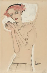 Retrato de una mujer, 1910