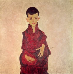 Rainerbub (Retrato de Herbert Rainer a los 6 años) 1910