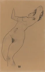 Desnudo reclinado, 1918