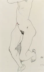 Mujer corriendo, 1913