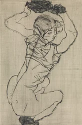 Mujer en cuclillas, 1914