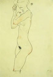 Desnudo de pie, 1913