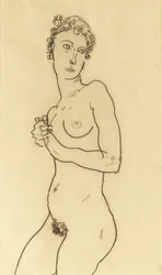Desnudo de pie, 1918