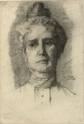 La madre del artista