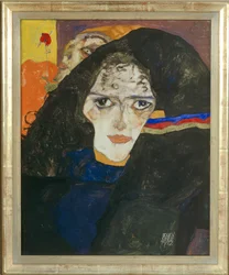 Mujer afligida
