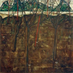 Paisaje de principios de primavera