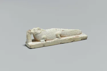 Figura de cocodrilo, de Fayum, 332 a.C.-395 d.C.