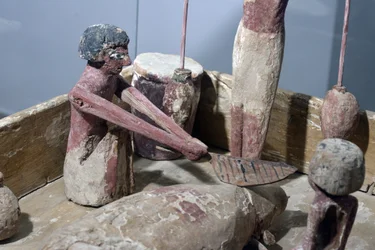 Detalle de modelo de una carnicería, Egipto, c.2000-1700 a.C.