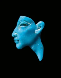 Incrustación de Akhenatón, Nuevo Reino, período de Amarna, c.1353-1336 a.C.