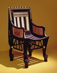 Silla de niño, de la tumba de Tutankamón, Reino Nuevo