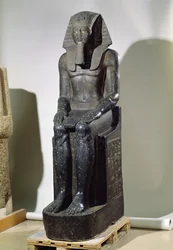 Estatua de Amenofis III (c.1391-1353 a.C.) de Tanis, Nuevo Reino