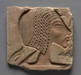 Talatat: Retrato de Nefertiti, c.1353-1347 a.C.