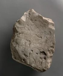 Pieza de Prueba Trabajada en Ambos Lados, c.1391-1353 a.C.