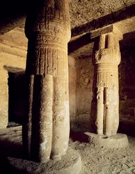 Vista de la Capilla de la Tumba de Meryre, Nuevo Reino