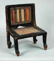Silla votiva, de Tebas, Nuevo Reino (madera)