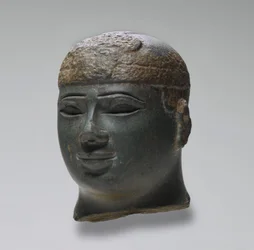 Cabeza de un gobernante kushita, c.716-02 a.C.