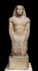 Estatua de Nakhtorheb arrodillado, Período Saíta, c.595-589 a.C.