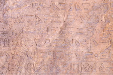 Estela de Apries, detalle, 580 a.C. circa